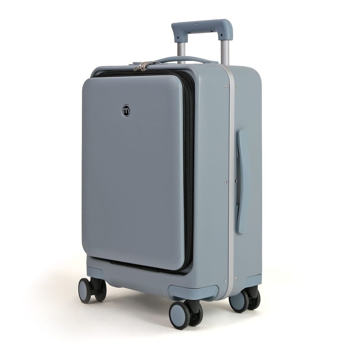 Mala De Viagem Media 23 Kg Abs Policarbonato Toronto Maloa Preto